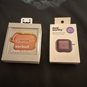 NWT Heyday/Deal Worthy Earbud Case Covers ( Fits Air Pods Pro 1st and 2nd Gen)